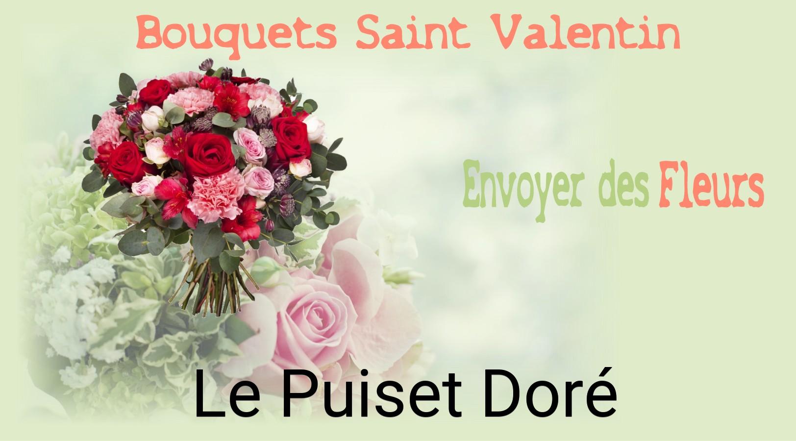 Roses de Saint-Valentin livrées à Le Puiset-Doré